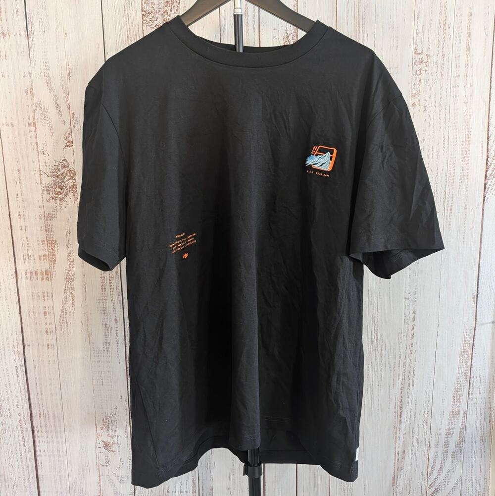DJI Drone T Shirt Mens 3XL Black Mavic 3 Mount Qomolangma Summit Graphic Tech T